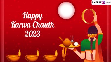 Karwa Chauth 2023 Greetings and HD Wallpapers: WhatsApp Messages, Quotes, Wishes and Imges To Share on the Auspicious Hindu Festival Day