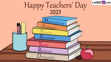 World Teachers Day 2023 Images & HD Wallpapers for Free Download Online: Wish Happy Teachers' Day With WhatsApp Messages, Greetings, Quotes and SMS