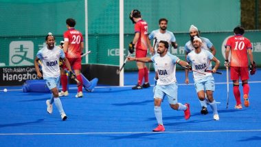 Indian Men's Hockey Team Triumphs at Asian Games 2022, Secures