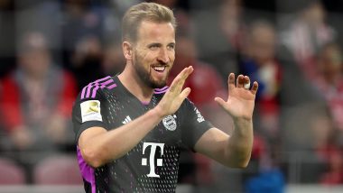 Bundesliga 2023–24: Harry Kane Continues Scoring Streak in Bayern Munich’s Win Over Mainz; Xabi Alonso’s Bayer Leverkusen Maintains Top Position With Victory Over Wolfsburg