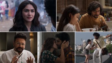 Hi Nanna Teaser: Mrunal Thakur Kisses Nani in This Complicated Love Saga Helmed by Shouryuv (Watch Video)