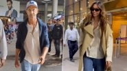 Fighter: Hrithik Roshan, Deepika Padukone Return to Mumbai in Style Post Wrapping Italy Schedule (Watch Video)