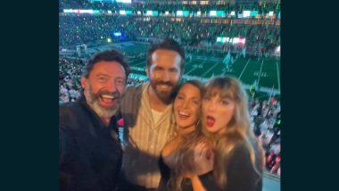 Hugh Jackman's Iconic Selfie with Taylor Swift, Blake Lively, and Ryan Reynolds at Chiefs vs Jets Game Goes Viral! (View Pic)