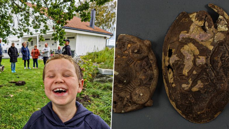 Norway: Family Uses Metal Detector to Look For Lost Earring, Finds 1200-Year-Old Viking Treasure (See Pics)