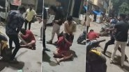 BRS MLA Maganti Gopinath&rsquo;s PA Mercilessly Thrashes Man With Wooden Stick in Hyderabad; Detained After Video Goes Viral