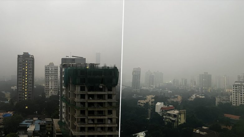 Mumbai Smog Photos and Videos: Smog Envelops Parts of City, Residents Express Shock Over Rising Air Pollution