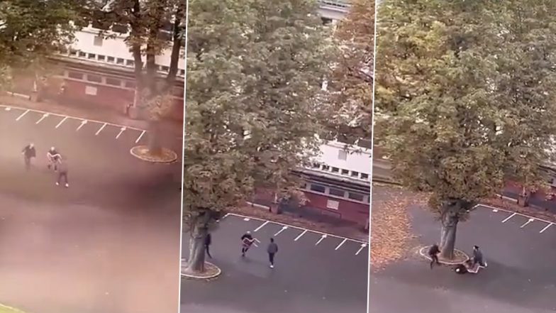 France School Knife Attack Video: Teacher Stabbed to Death in Playground, Two Others Seriously Injured After Man Goes on Stabbing Spree in Arras; Disturbing Clip Surfaces