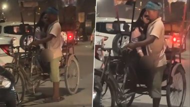Video of Girl 'Sexually Molesting' Rickshaw Puller Goes Viral, Netizens React to Disgusting Act Caught on Camera