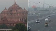 Delhi Air Pollution: AQI Recorded in &lsquo;Moderate&rsquo; Category Today, Air Quality to Remain Same on October 20 (Watch Video)