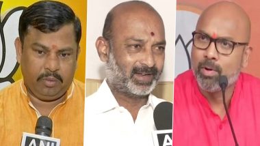 Telangana Assembly Elections 2023: From Bandi Sanjay Kumar, T Raja Singh to Arvind Dharmapuri and Etela Rajender, List of Key Candidates of BJP and Their Constituencies