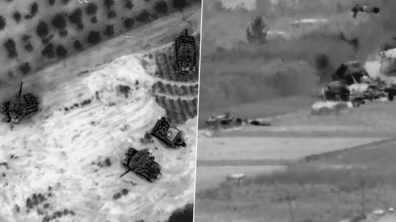 Israel-Hamas War: Israeli Forces Target Hamas Operatives, Destroy Missile Launch Sites and Infrastructure; IDF Shares Video