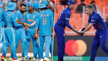 India Win By 100 Runs | IND vs ENG Highlights of ICC Cricket World Cup 2023: Men in Blue Continue Unbeaten Run With Emphatic Victory