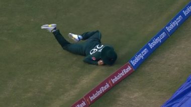 Netizens Allege Boundary Rope Was Displaced As Imam-ul-Haq’s Catch To Dismiss Kusal Mendis During PAK vs SL ICC Cricket World Cup 2023 Match Creates Controversy