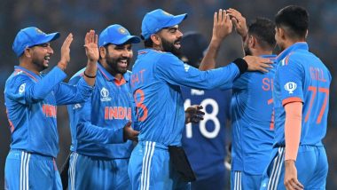Sachin Tendulkar, Jay Shah and Leaders Across Political Aisle Hail India’s 100-Run Win Against England in ICC Cricket World Cup 2023
