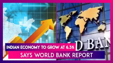 India’s Economy To Grow At 6.3% In Financial Year 2023-24, As Per World Bank Report