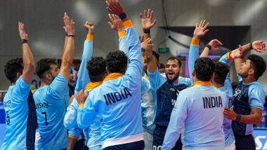 Indian Men’s Kabaddi Team Wins Gold Medal in Asian Games 2023 With Victory Over Iran in Final