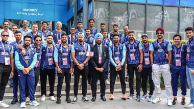 Indian Men's Cricket Team Arrives at Athlete’s Village Ahead of Asian Games 2023 Quarterfinals (See Pics)