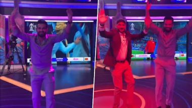 Irfan Pathan, Harbhajan Singh Dance To Celebrate Afghanistan's Win Over Sri Lanka in ICC Cricket World Cup 2023 Match, Video Goes Viral!