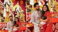 Ishita Dutta and Vatsal Sheth Share Pics From Their Son Vaayu&rsquo;s First Durga Pujo!
