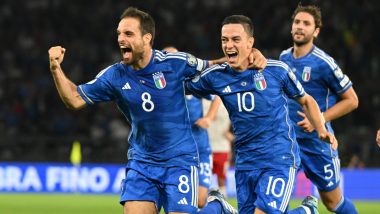 Italy 4–0 Malta, UEFA Euro 2024 Qualifiers: Domenico Berardi Nets Brace As Azzurri Clinch Dominant Victory (Watch Goal Video Highlights)
