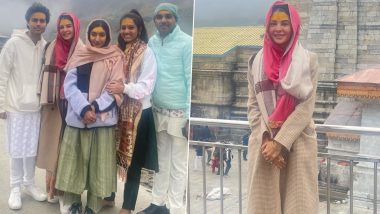 Jacqueline Fernandez Shares Pics From Her Visit to Kedarnath Temple in Uttarakhand!