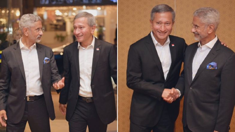 EAM S Jaishankar Discusses Strategic Partnership, Global Developments With Singaporean Counterpart Vivian Balakrishnan