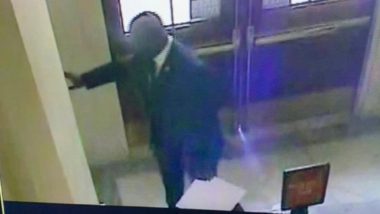 Jamaal Bowman Caught on Camera Triggering Fire Alarm in House Office Building at US Capitol Amid Voting on Funding Bill, Video Surfaces