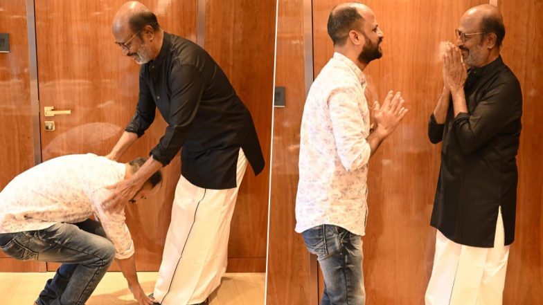 Jude Anthany Joseph Meets Rajinikanth! 2018 Director Takes Blessings of the Superstar for Oscars (View Pics)