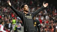 Real Madrid 2&ndash;1 Braga, UEFA Champions League 2023&ndash;24: Jude Bellingham Leads Los Blancos to Victory Over Braguistas With Another Goal