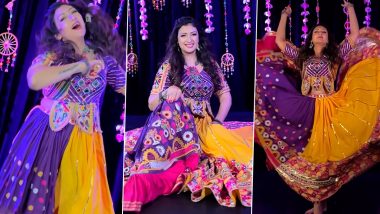 Navratri 2023: Juhi Parmar Shells Out Major Fashion Inspo for This Season’s Dandiya and Garba Night (Watch Video)