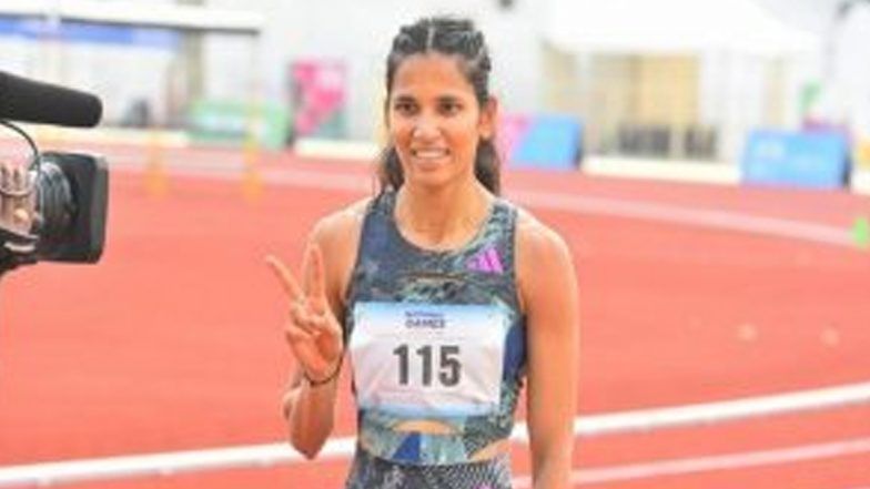 Jyothi Yarraji Wins Gold Medal, Sets New National Record in Women’s 60m Hurdles Event at Asian Indoor Athletics Championship 2024