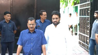 ED Raid on Amanatullah Khan: Arvind Kejriwal Slams Centre Over ED Searches at AAP MLA’s Premises, Says ’PM Narendra Modi Trying To Diminish AAP' (Watch Video)