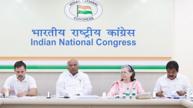 Assembly Elections 2023: Congress President Mallikarjun Kharge Chairs CEC Meeting To Discuss Candidates for Mizoram, Chhattisgarh Vidhan Sabha Polls (Watch Video)