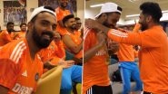 KL Rahul Receives Medal for Winning &lsquo;Best Fielder Award&rsquo; in IND vs PAK ICC Cricket World Cup 2023 Match, BCCI Shares Video