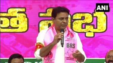 Telangana Assembly Elections 2023: BRS Leader KTR Asks Voters in Jubilee Hills Constituency To Play Cricket With Mohammed Azharuddin, but Don’t Vote for Him (Watch Video)