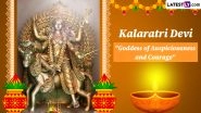 Navratri 2023 Day 7 &ndash; Maa Kalaratri Puja: Know All About Devi Kaalratri, the Seventh Form of Maa Durga Worshipped on the 7th Day of Navratri Festival