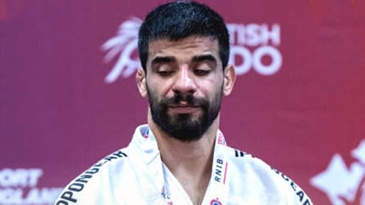 Kapil Parmar Settles for Silver Medal After Defeat in Final of Men 60kg J1 Event at Asian Para Games 2023