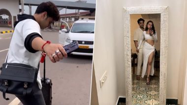 Tejasswi Prakash Gives a Sneak Peek Into Karan Kundrra’s Birthday Getaway; Couple Twins in White Outfits for Stylish Celebration (View Pics)