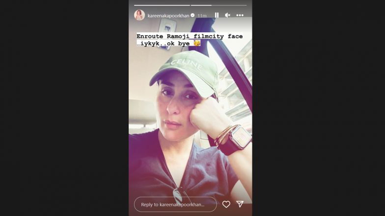 Singham Again: Is Kareena Kapoor Khan Off to Hyderabad for the Shoot of Rohit Shetty’s Film? Check Out Actress’ Latest Insta Post