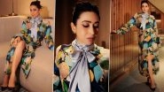 Karisma Kapoor's Colourful Slitted Maxi Dress is a Perfect Choice For Your Next Brunch Outing! (See Pics)