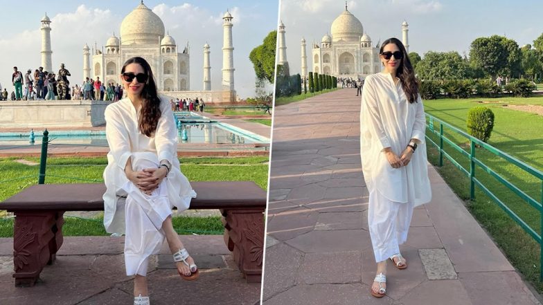 Karisma Kapoor's All-White Kurta Set Serves Major Ethnic Style Inspo For Navratri 2023 Day 2 Fashion (See Pics)