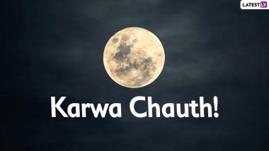 Karwa Chauth 2023 Wishes After Moon Sighting: Greetings, Quotes and Wallpapers To Send After Chandra Darshan for Karva Chauth Festival