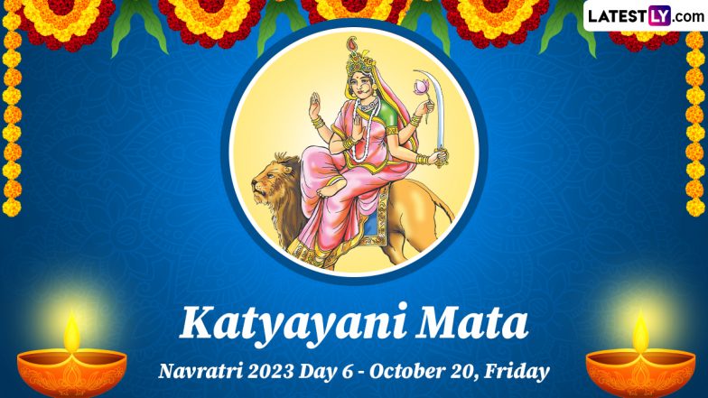 Navratri 2023 Day 6 – Maa Katyayani Puja: Know All About Devi Katyayani ...