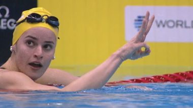 Australian Swimmer Kaylee McKeown Sets World Record in 50 Backstroke