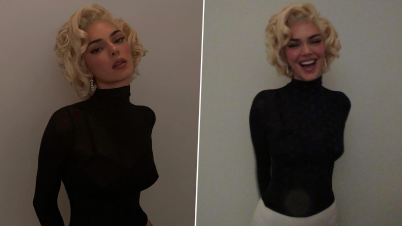 Kendall Jenner Recreates Marilyn Monroe’s Look, Caption’s Her Stylish Post As ‘Happy Birthday Mister President’ (View Pics)