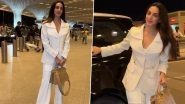 Kiara Advani Goes Comfy and Super Chic in an All-White Look at the Airport (Watch Video)