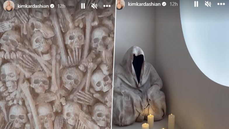 Halloween 2023: Kim Kardashian Gives a Glimpse of Her Creepy Home Decor (View Pics)