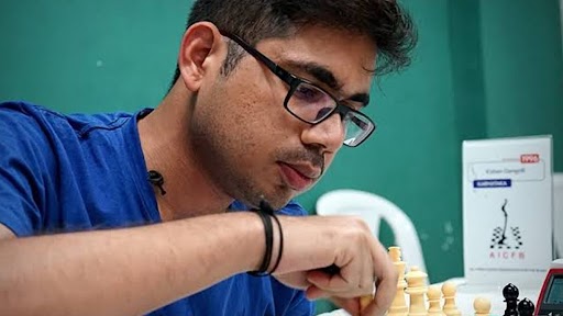 Kishan Gangolli Wins Bronze Medal in Men's Individual Rapid Chess VI-B2/B3 Event at Asian Para Games 2023