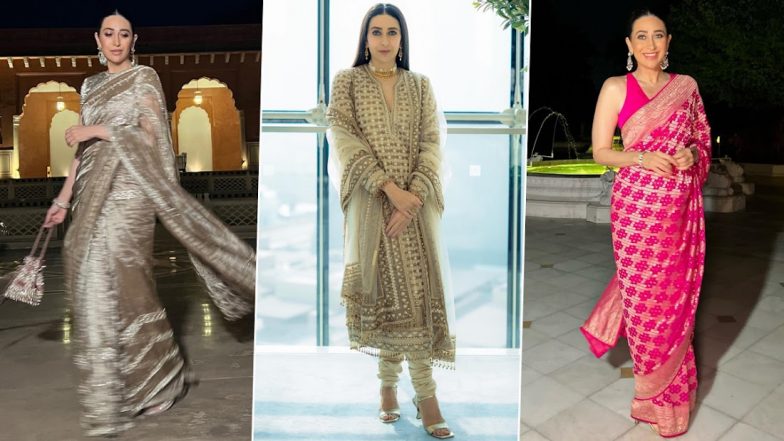 Diwali 2023 Fashion: Karisma Kapoor's Ethnic Wardrobe Serves Major Festive Style Inspo For Deepawali (See Pics)