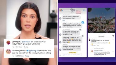 Kourtney Kardashian Denies Her Friends Are In ‘Not Kourtney’ Group: ‘The Members Of That Chat Are...’